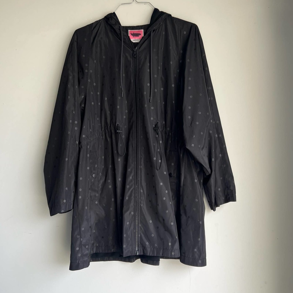 Kate Spade Black Polka Dot Jacket